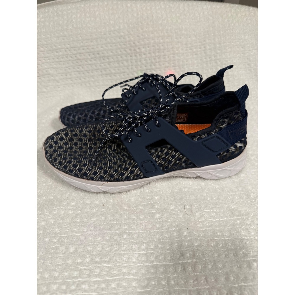 Hey Dude Mistral Navy Melange Mesh Lightweight Water Sneakers Mens Size 8